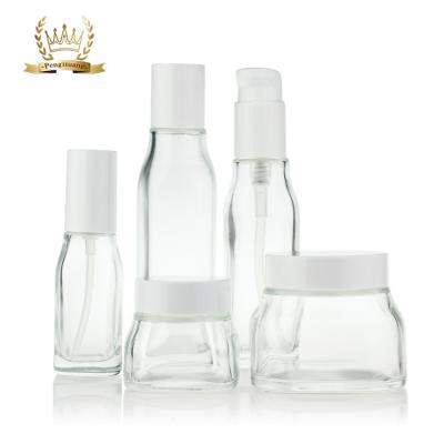 recipientes de empacotamento cosméticos do grupo 40ml-120ml de 50g 150g para produtos dos cuidados com a pele