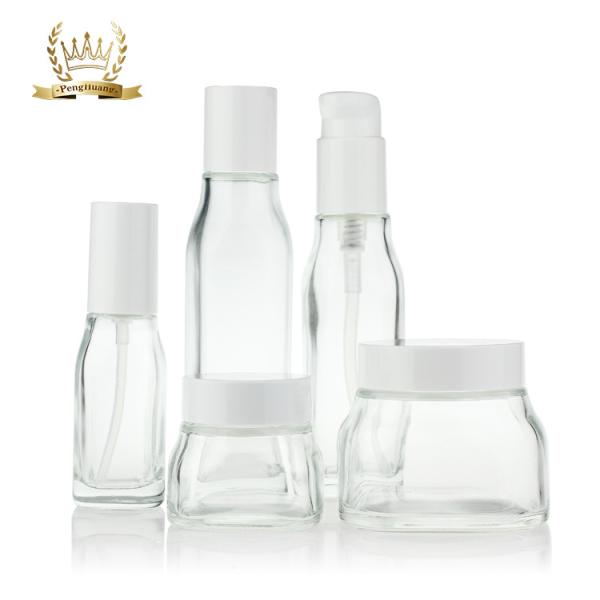 recipientes de empacotamento cosméticos do grupo 40ml-120ml de 50g 150g para produtos dos cuidados com a pele