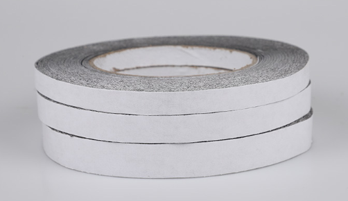 Black Double Sided Tissue Tape, High Viscosity Rubber Adhesive Tape for Architectural Decoration