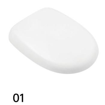 Couvercle de siège de toilette en PP avec couvercle de toilette en plastique fermé doux