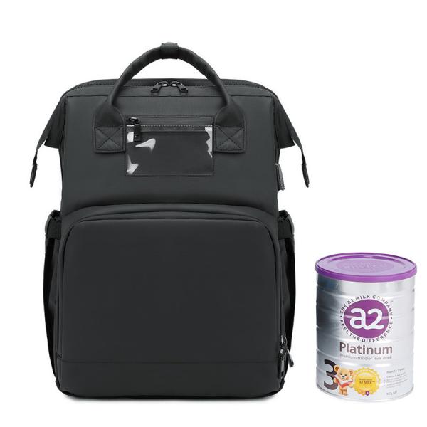 20L Waterproof Travel Mommy Bag Backpack With USB Water Resisitant