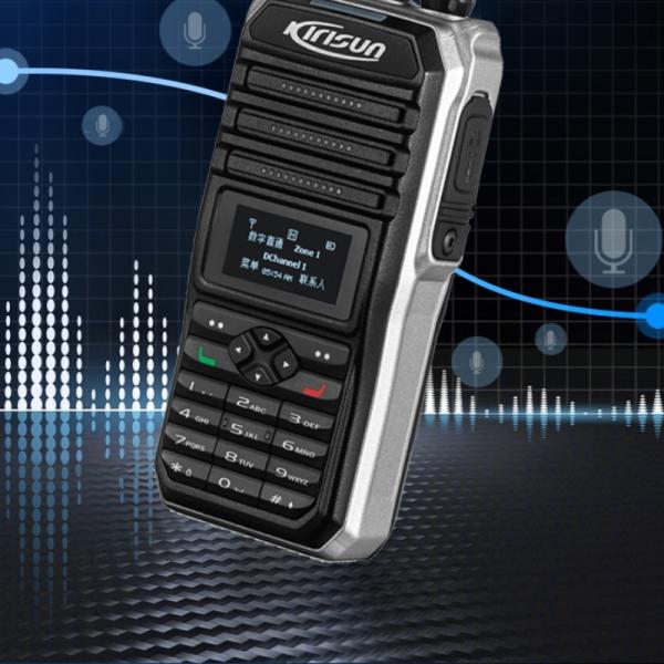 Talkie-walkie numérique portable Kirisun V9 5W portée 10 km