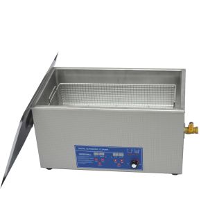 30L Large Capacity Digital Ultrasonic Cleaner 240-600W Stepless Power Adjustable Built-in Heating Timing Precision Degassing Equipment