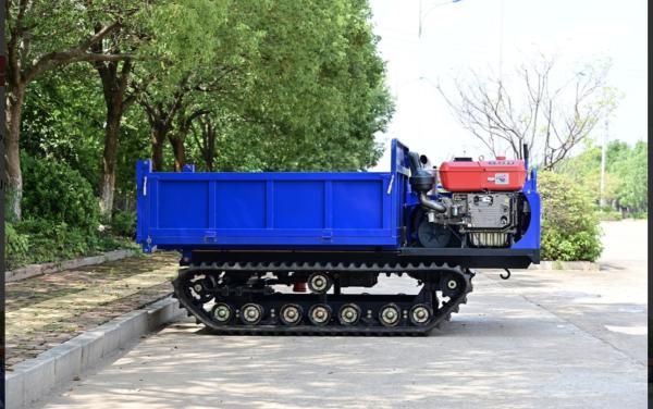 3 Ton Tracked Dumper Full Hydraulic Crawler Carrier Crawler Mini Transport Dumper Para Venda