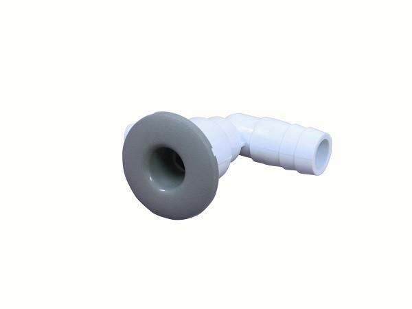 Fixed 2 / 50.8 mm Metallic Hot Tub Nozzles / Portable Plastic Bathtub Jet