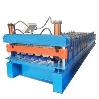 Petit pain de double couche de la forme 1250mm de feuille de toit formant la longue durée de vie de la machine 380Volt