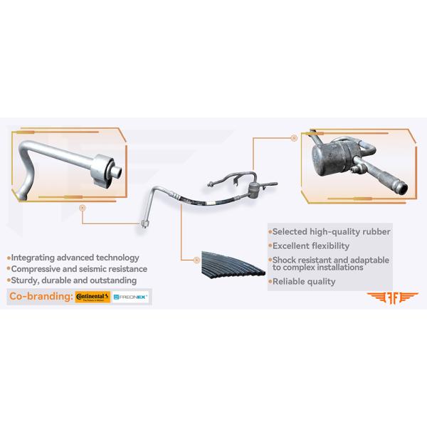 YF-2510 Discharge Crown Victoria 4.6L AC Pipelines Ford For 98-02