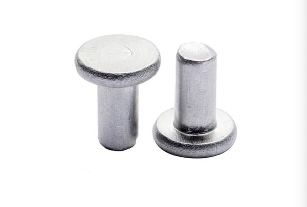 Aluminum Alloy Flat Head Solid Rivets Thin Head Solid Rivets  Flat Truss Head Solid Rivets