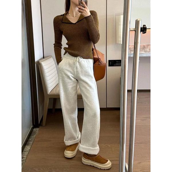 Winter Cowhide Plus Velvet Thickened Outer Wear Bread Shoes One Foot Snow Boots For Women