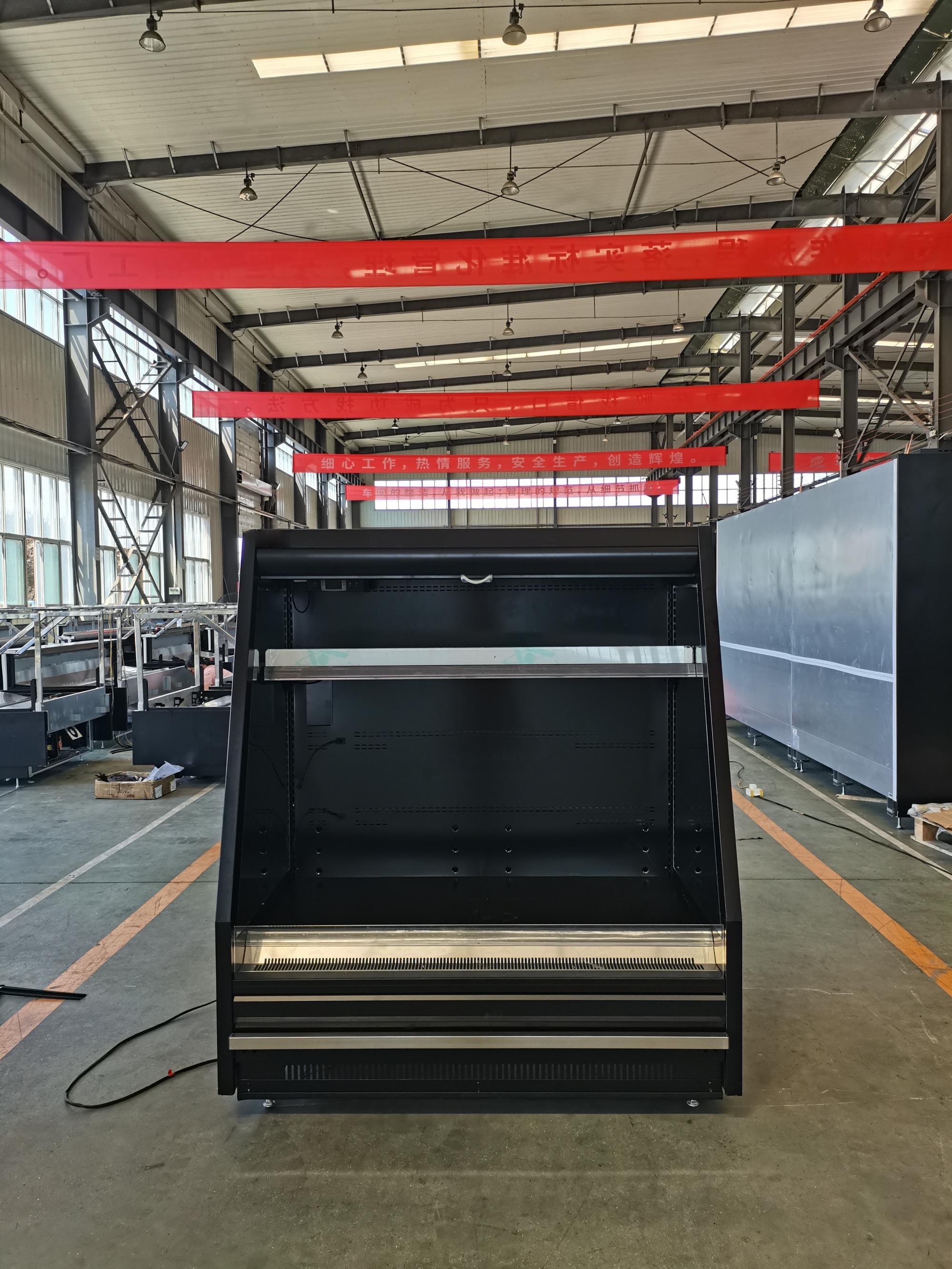 RHEA125M Vegetable Open Chilling Multi Deck Display Chiller Open Display Fridge