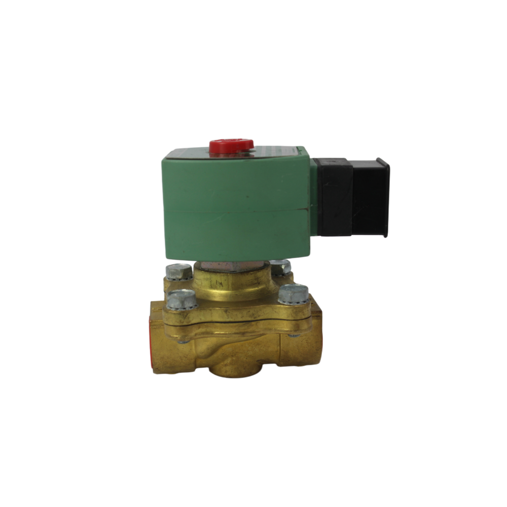 ASCO SCE210C094 Solenoid Valve 1/2 Inch Port 2/2 Way Water Fluid Control Valve Brass Body Industrial Pipeline Valve for Water Gas Oil Medium