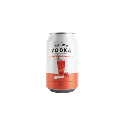 500ml Strawberry Lemonade​ Beverage Canning for Vodka Sauce Mix Alcoholic Beverage