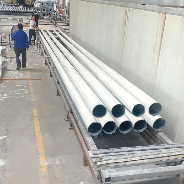 Versatile Q235B Galvanised Street Light Pole Wind Resistance