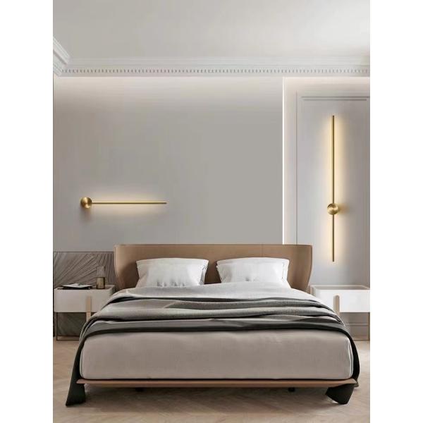 European Line Art Deco Led Indoor Hotel Bedroom Lamp Light Bedside Wall Sconce