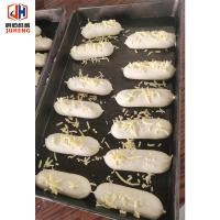 Linha de produção chinesa grelhada friável flocoso torta da torta de carne de carne que faz a máquina