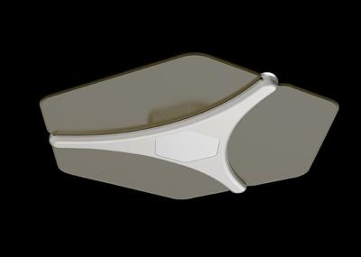 Three Petal Designed Smart LED Ceiling Light 56W 800mm*80mm Long Life Span