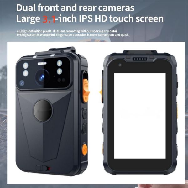 4G Portable WiFi Security Camera Body Worn Camera Recorder