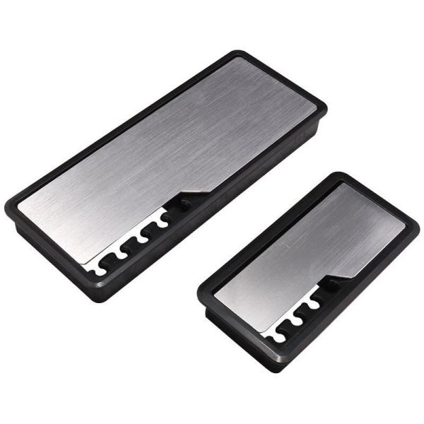 Soft closing cable management box / Desktop power cable cover