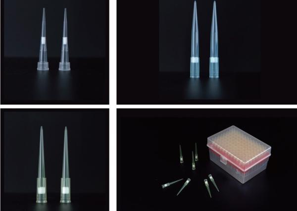 CE Certification Sterile Pipette Tip , Sterile Filter Tips 10μL 100μL 200μL 1000μL