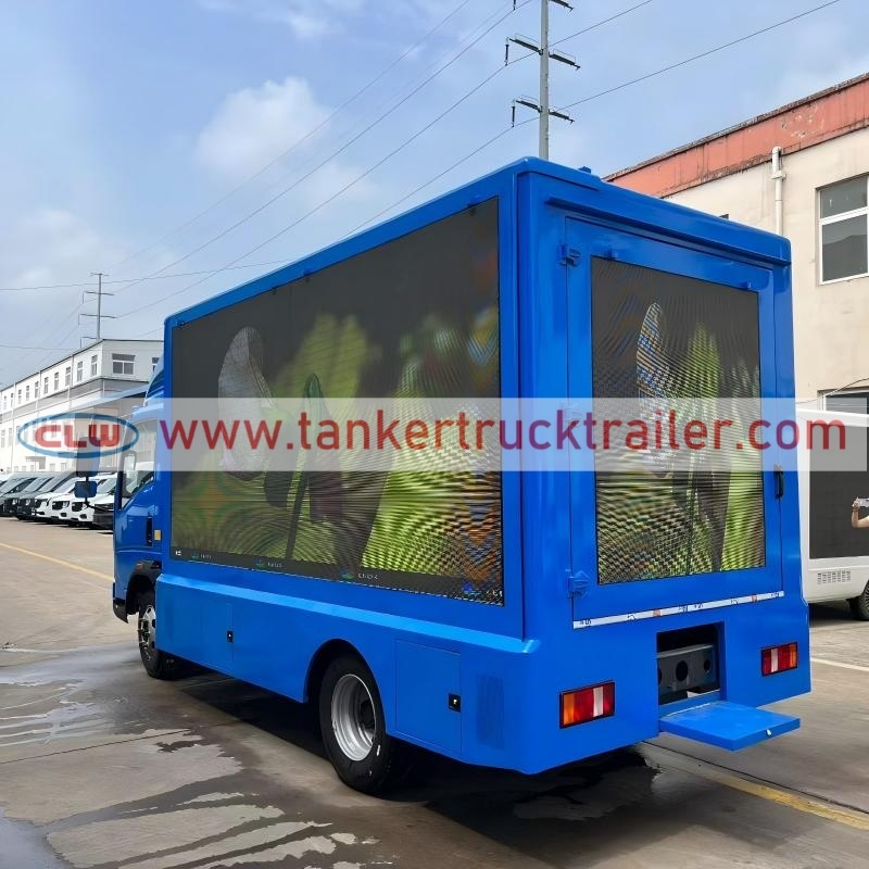 HOWO 4x2 Mobile P4 High Refresh LED Advertising Truck for Events and Promotions