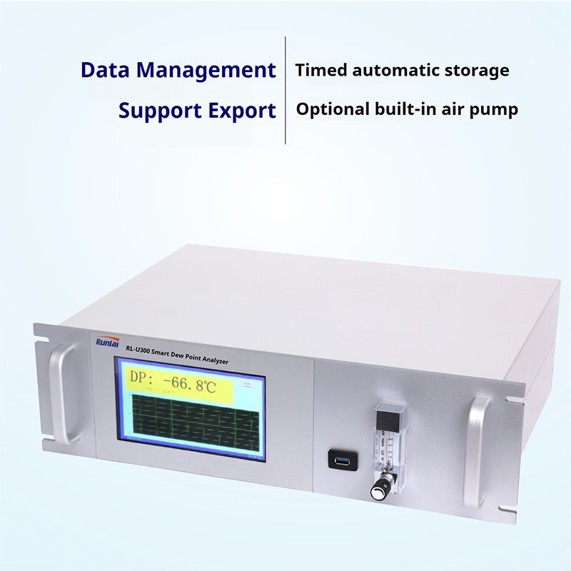 Metal Construction Gas Dew Point Detector Trace Water Analyzer Micro Water Tester