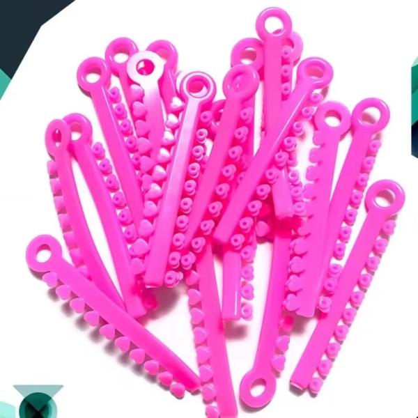 Orthodontic Elastic Ligature Ties for Braces 20pc Pack