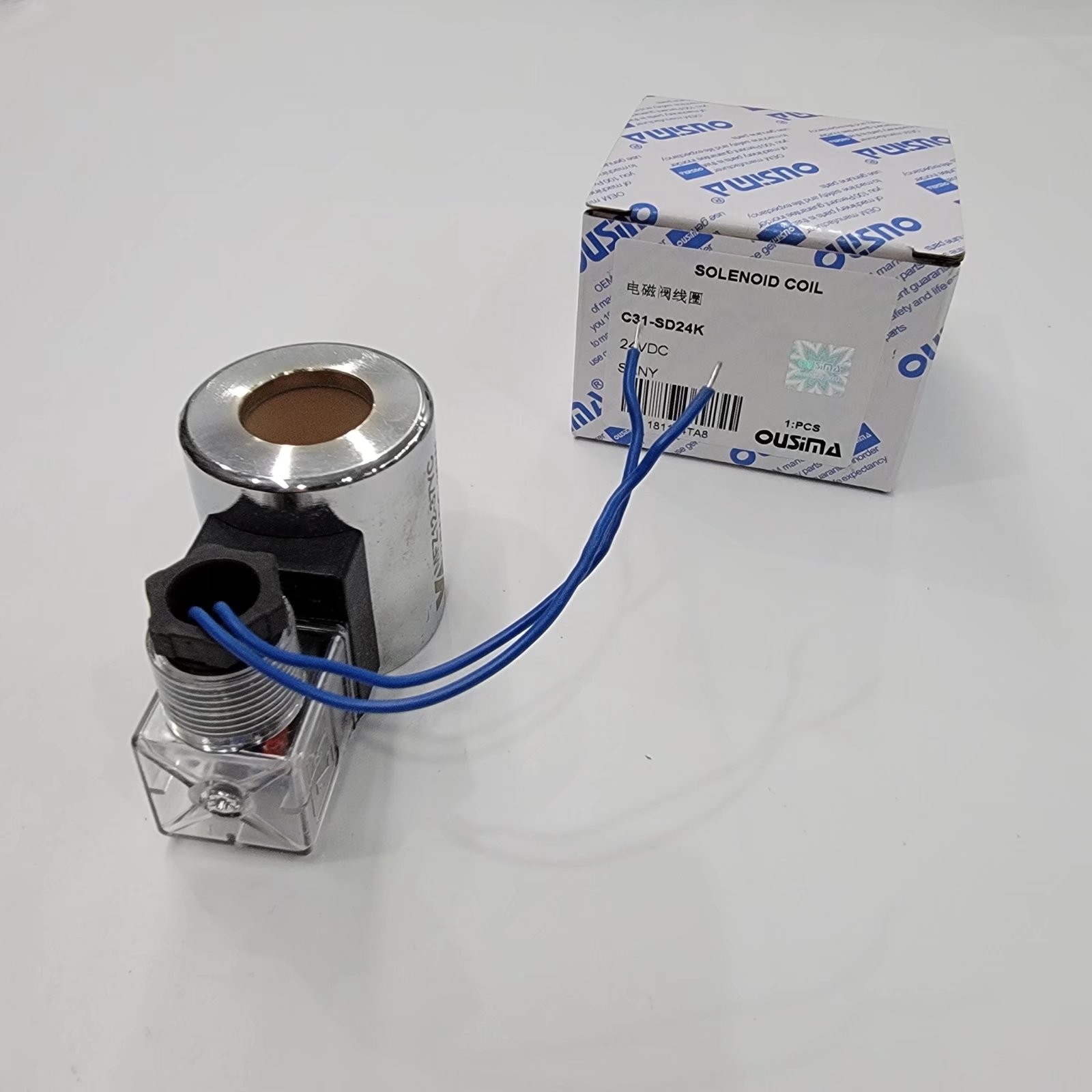 катушка клапана соленоида экскаватора 24V C31-SD24K1