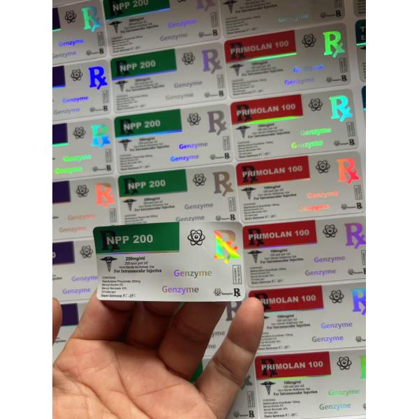 Nad 500 10 Ml Bottle Vinyl PVC Labels Stickers