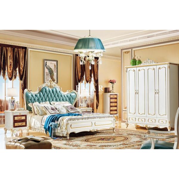 Luxury Bedroom Set Classic Furniture King Size Bed LF-020