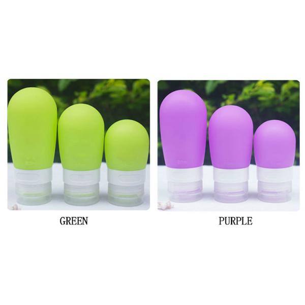 Контейнеры перемещения силикона 90ml выжимкы Refillable