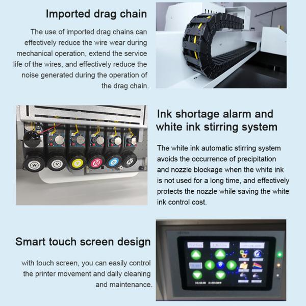 4060 Flatbed UV Printers Rotary Bottle Printing with Single Guide Rail Way Printing Ceramic Glass Cup/Acrylic/Metal/Phone Case