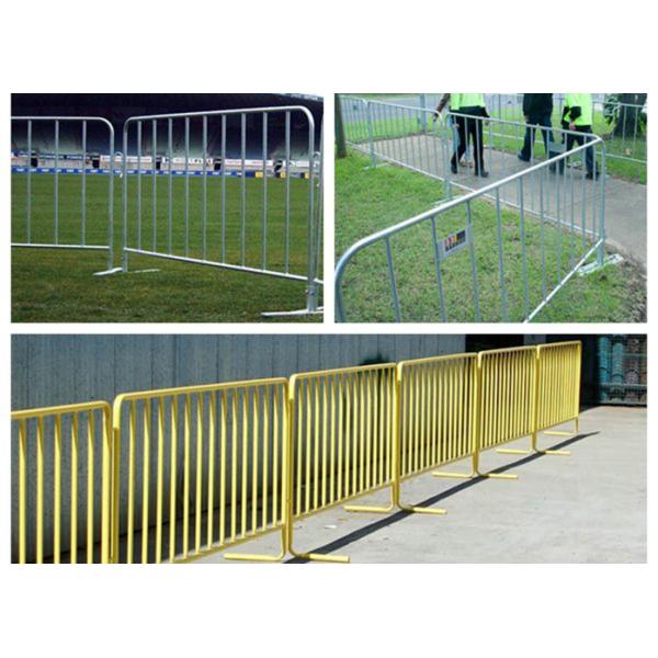 Work Sites Temporary Construction Fence Barricade Flat Surface 2.1m Hx2.4m L