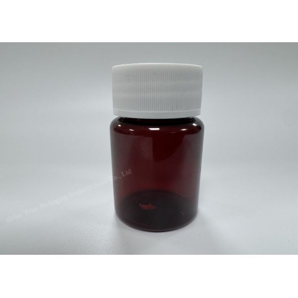 1oz 30ml Capacity Plastic Prescription Bottles Wheel Polishing Neck