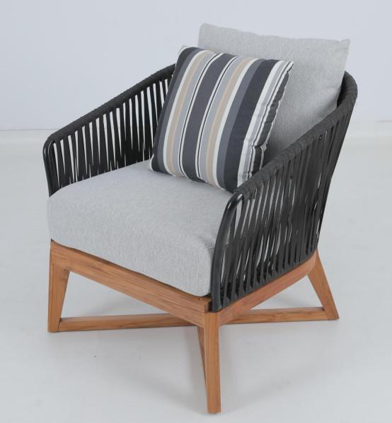 best No Folded Modern Outdoor Lounge Chair With Armrests