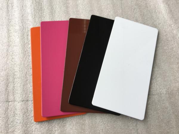 Painel composto de alumínio cor-de-rosa de Alucobond, painéis de alumínio recicláveis da fachada