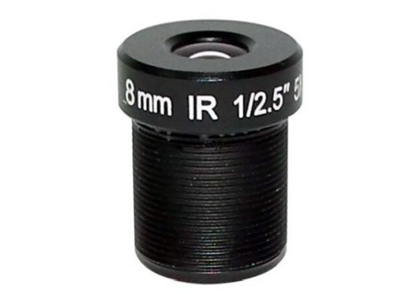 1/2.5 4mm/6mm/8mm/12mm F2.0 5Megapixel M12x0.5 S-mount fixed focal lens, prime lens for security cameras
