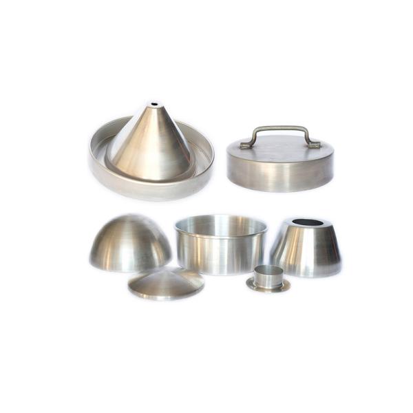 ISO9001 Metal Spinning Part Service AL6061 AL6063 AL6082 AL7075 Cone
