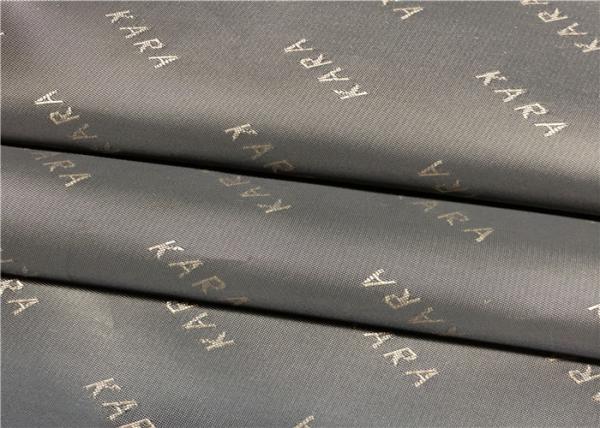 Jacquard estático ambientalmente anti da tela do forro anti - rasgue para o vestuário/sacos