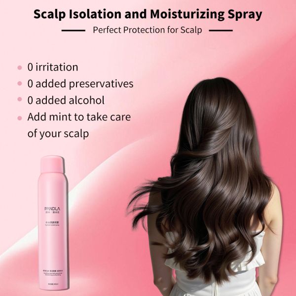 Pandla OEM Scalp Isolation and Moisturizing Spray Soothing Mint Pre-Barrier for Hair Color/Bleach Reduces Sensitivity