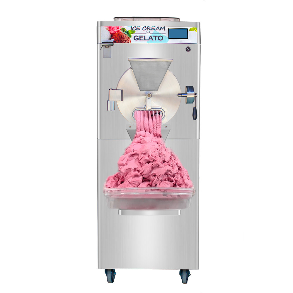 Pasteurized Commercial 80l Stainless Steel Hard Ice Cream Machine Brazilian Acai Freezer