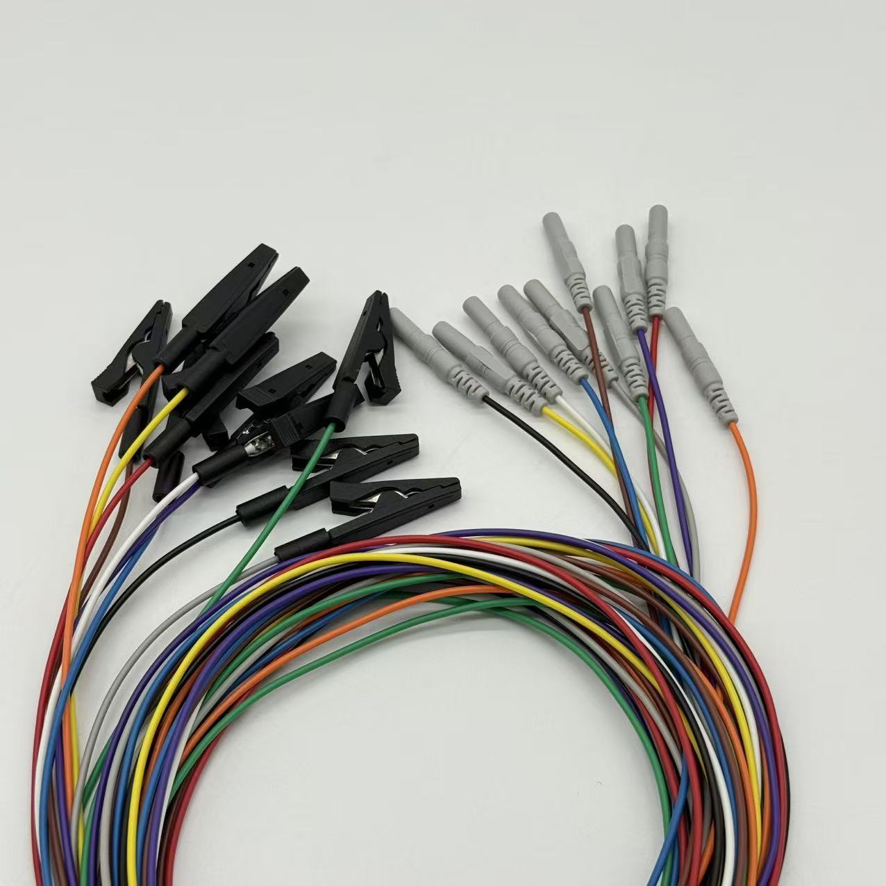 Cable For EEG Electrodes With Alligator Clip 1.5 mm Female Plug