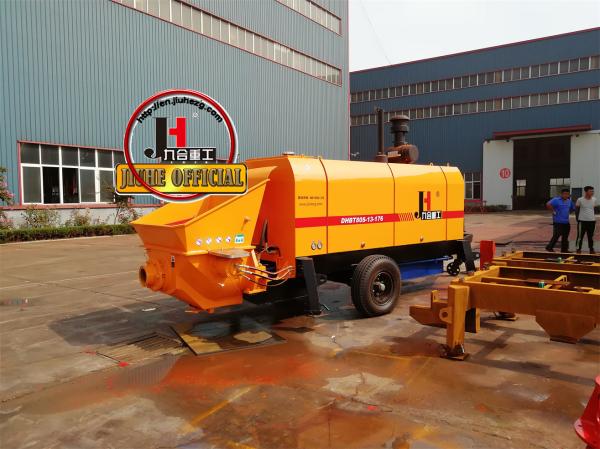 50m3/H 60m3/H 80m3/H Concrete Trailer Pump HBT50 HBT60 HBT80 For Concrete Pumping Work