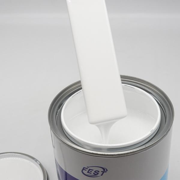 1K Basecoat Paint Branco Car Paint Auto Body Refinish Paint 1.3mm Sucção de alimentação