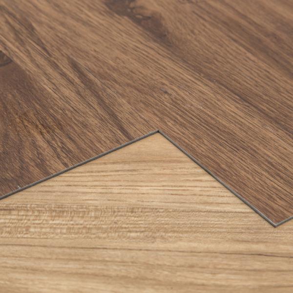 Marbel Grey Stone Core Engineered Vinyl Plank Shllow Walnut Color Self Stick Multilayer