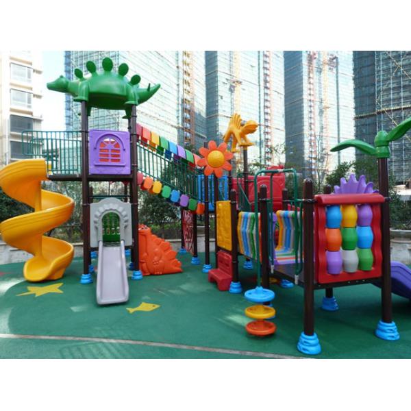 Creative Kid Backyard Playground Set , Residential Outdoor Playground Equipment