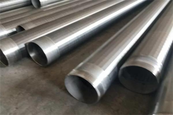 Heat Resistant Wire Wrapped Screens SS304 100mm - 6000mm Length Well Water Supply Pipe