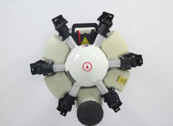 Radius de operação remoto 10 kg Carga útil Drones híbridos de pulverização agrícola de pesticidas