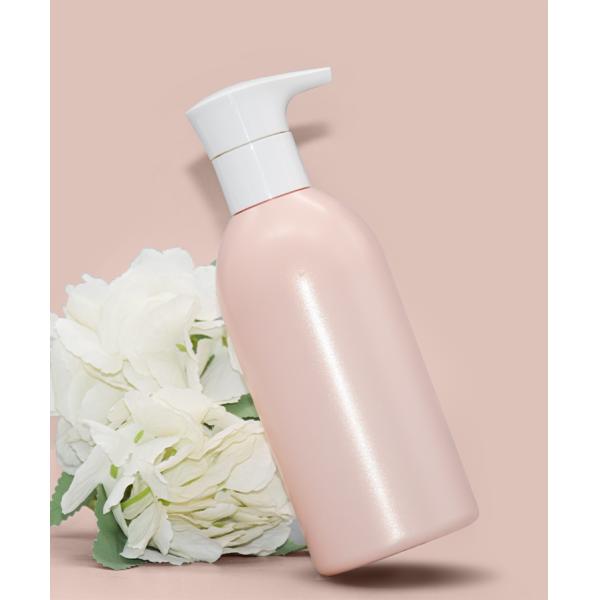 2.8cc Lotion Pump Bottle 240ml 300ml PET Round Shoulders Cosmetic Bottles