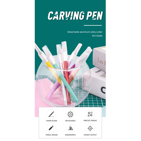 Металлический рукоятка скальпель лезвие Нож для резки резки