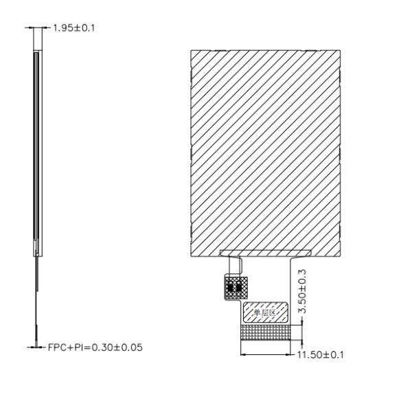 240x320 IPS TFT LCD Screen , 2 Inch TFT Display With MCU 8 BIT interface